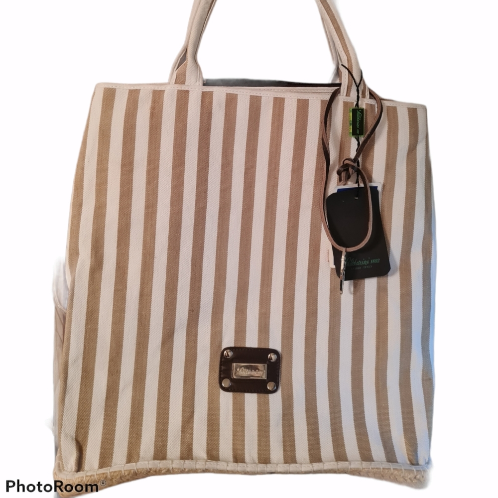 Saldarini Striped Purse